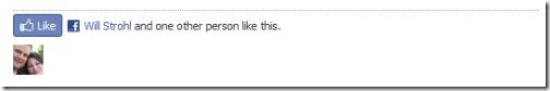 Example Facebook Like Button