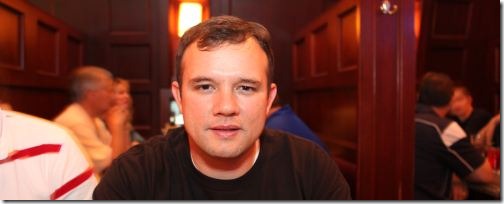Will Strohl at a dinner at DotNetNuke Connections 2010