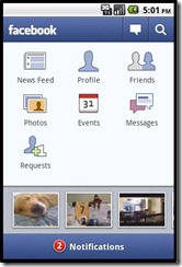Android App: Facebook