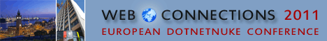 Web Connections 2011 Banner