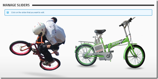 Content Slider Module: Managing Sliders