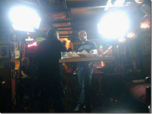 Heat Seekers co-host, Roger Mooking, during filming