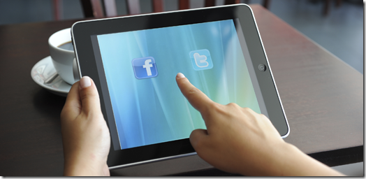 Sharing Content on a Tablet