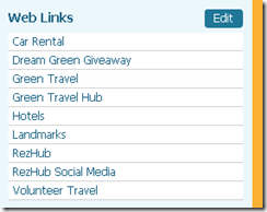 Twubs: Links Section
