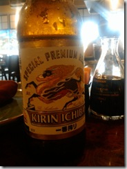 Yabi Japanese Steakhouse: Kirin Ichiban