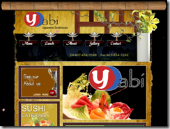 Yabi Japanese Steakhouse: Web Site