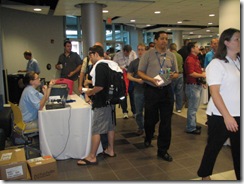 The Jacksonville Code Camp 2009 common area