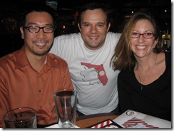 From Left to Right: Henry Lee, Me, Erica