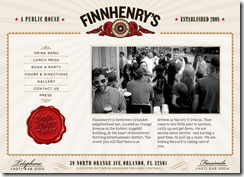 Finnhenry's Website Screen Shot