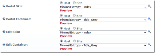 Site Settings > Basic Settings > Appearance