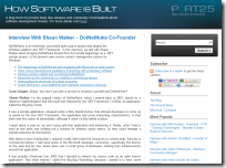 howsoftwareisbuilt.com: Shaun Walker Interview