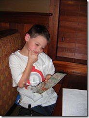 My son, Kohen, wearing his Day of DotNetNuke® shirt at the speaker party