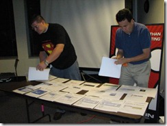 Alex Buckles (ODUG) & Darinel Cabrera (ONETUG): Laying Out Door Prizes