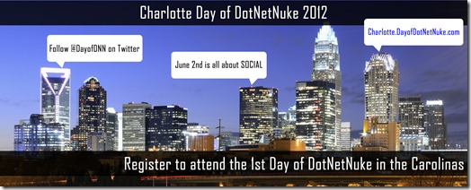 Day of DotNetNuke Charlotte 2012
