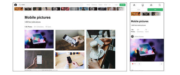 Desktop vs. Mobile Site Comparison