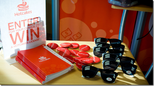 Hotcakes Commerce Swag at DNNCon 2014