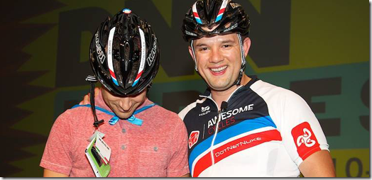 Ryan Morgan receiving his DotNetNuke SUPER Fan award