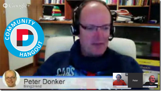 DNNHangout Featuring Peter Donker