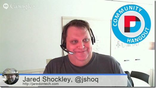DNN Hangout March 2015: Jared Shockley