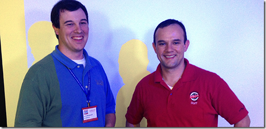 Clark Ruhland and Will Strohl at Southern Fried DNN 2013