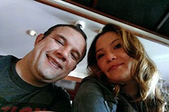San Carlos, CA - At our favorite 'regular' bar for brunch, called Town