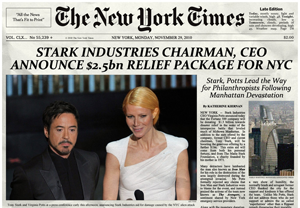 Stark Industries Relief Package