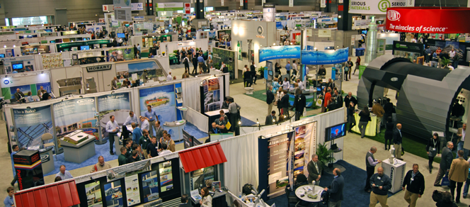 Tradeshow Floor: No One Standing Out