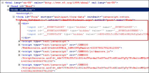 Mark-Up Before DNN Relocator Widget