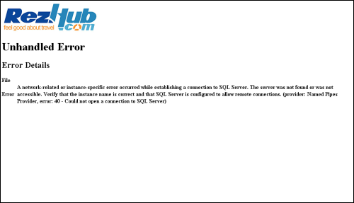 Customized DotNetNuke Error Page