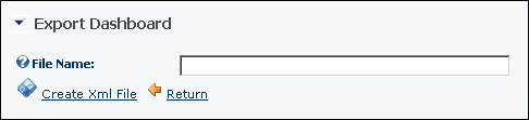 DNN Dashboard - Export Dashboard (as XML)