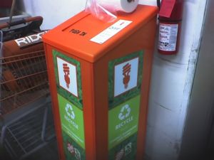 Home Depot - Compact Flourescent Lightbulb Recycling Station