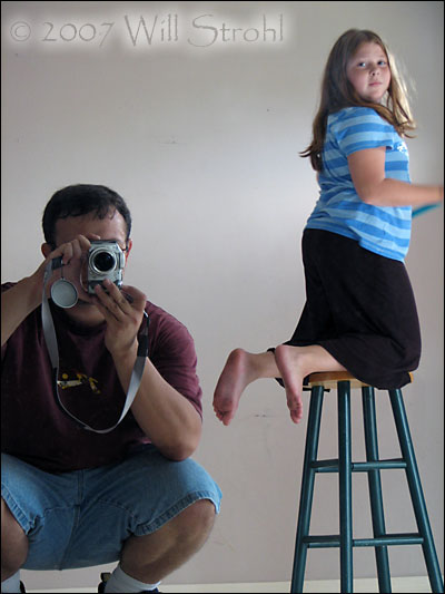 Cleaning House - Me and my daughter, Kariann
